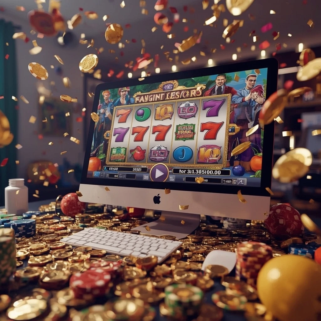 máquinas tragamonedas en el monitor KUBET CASINO
